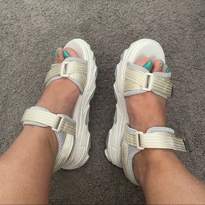 Platform Velcro Summer Sandals 37